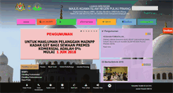 Desktop Screenshot of mainpp.gov.my