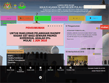 Tablet Screenshot of mainpp.gov.my